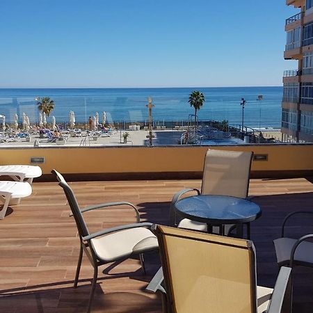 Penthouse Sea Views + Private Solarium Apartment ฟูเอนฮิโรลา ภายนอก รูปภาพ