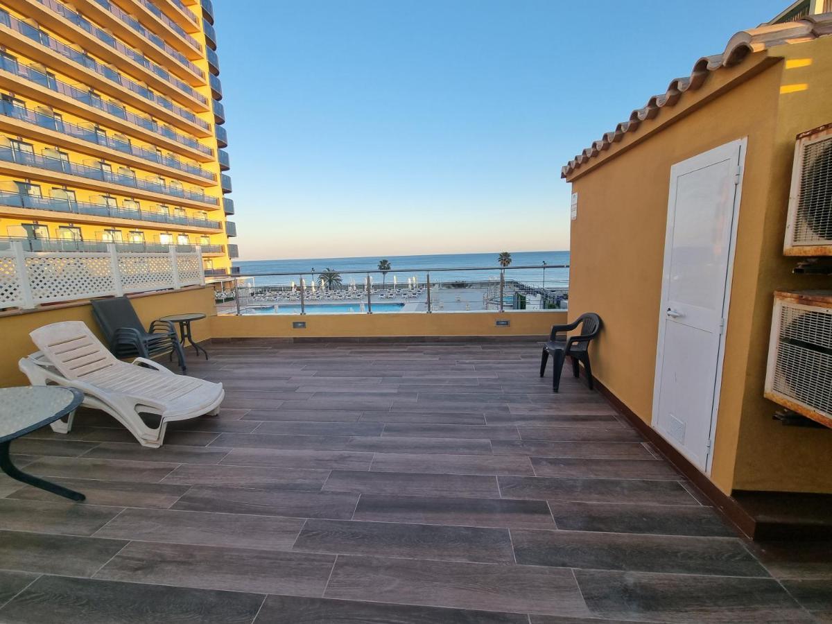 Penthouse Sea Views + Private Solarium Apartment ฟูเอนฮิโรลา ภายนอก รูปภาพ